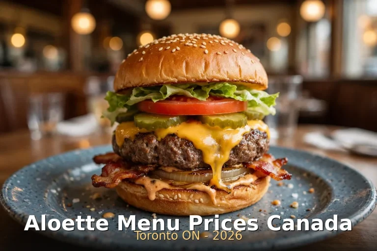 AI-generated fine dining plate at Aloette Toronto, aloette menu prices canada 2026
