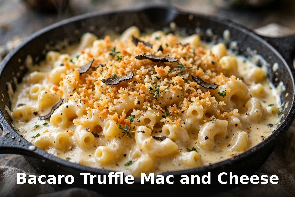 Bacaro truffle mac and cheese, bacaro menu prices canada