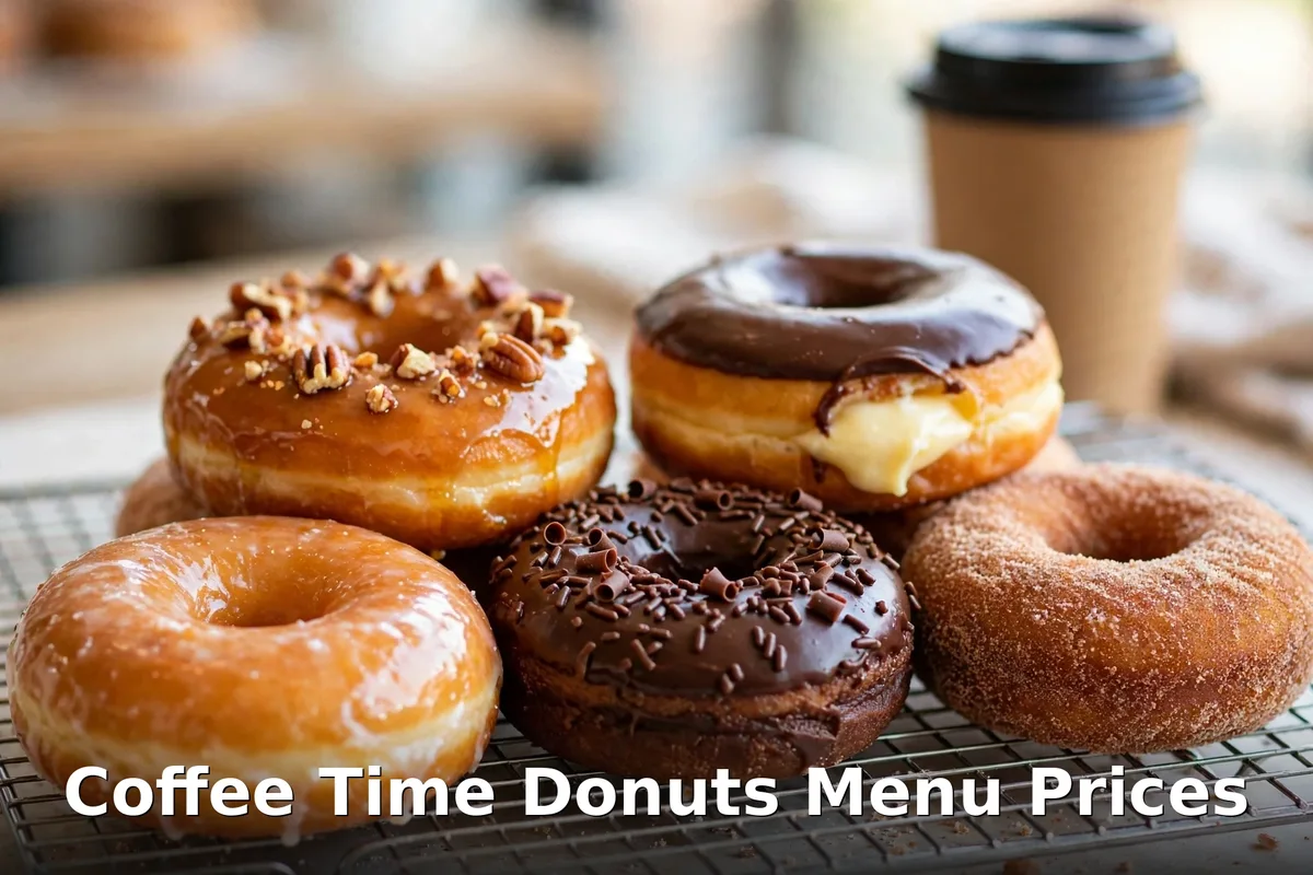 Coffee Time chilla frozen coffee drink and donuts, coffee time menu prices canada