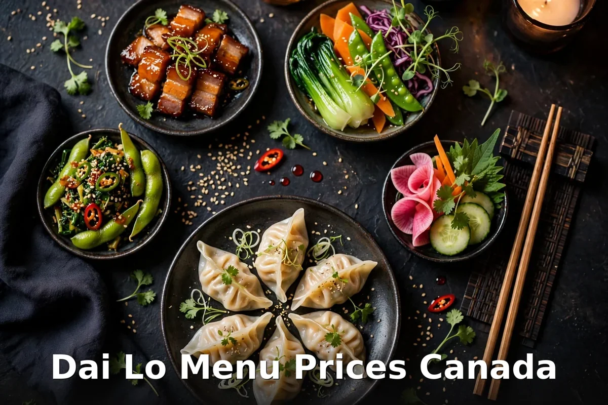 Dai Lo New Asian tasting spread, Dai Lo menu prices Canada 2026