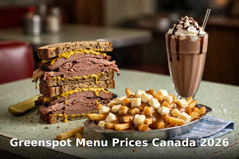 Greenspot Menu Prices Canada 2026
