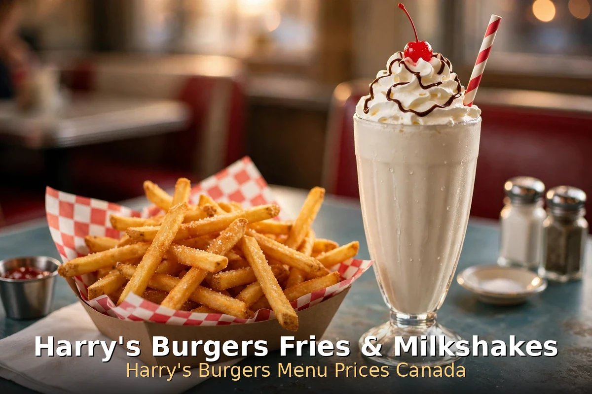 harry's burgers menu prices, Harry's Burgers chorizo chili fries and thick milkshakes