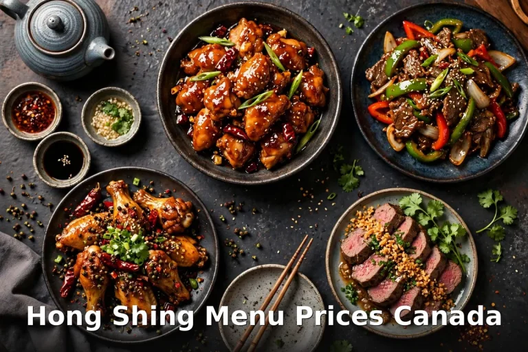 Hong Shing Chinese restaurant spread, Hong Shing menu prices Canada 2026