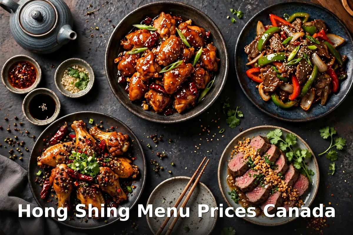 Hong Shing Chinese restaurant spread, Hong Shing menu prices Canada 2026