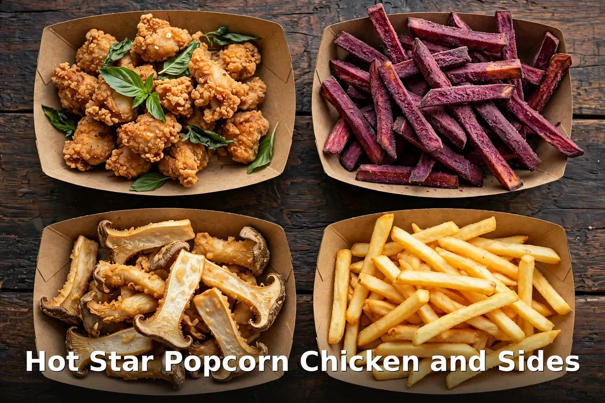 Hot Star popcorn chicken and Taiwanese side snacks, hot star side dishes prices canada