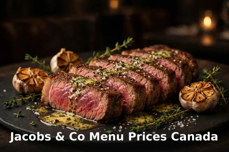 Jacobs & Co prices Canada - dry-aged ribeye steak