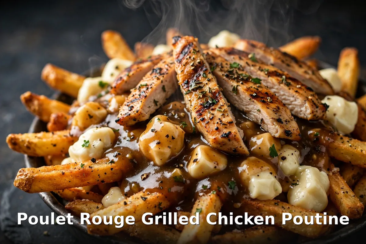 Poulet Rouge bowl price: grilled chicken bowl with rice base, toppings and sauce, poulet rouge menu prices canada 2026