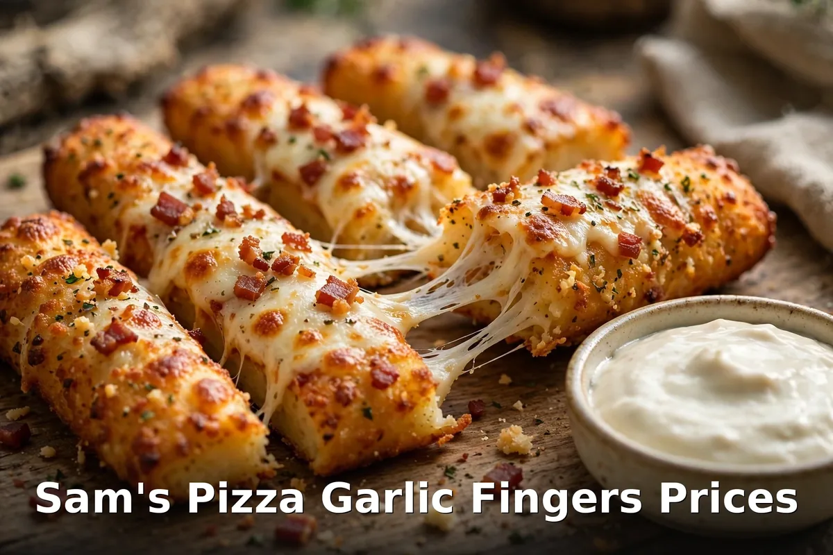Sam's Pizza menu prices Canada: donair pizza with crispy crust and a Tuesday deal spread